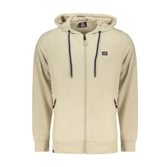 Norwegen 1963 Beige Baumwolle Herren Kapuzenpullover