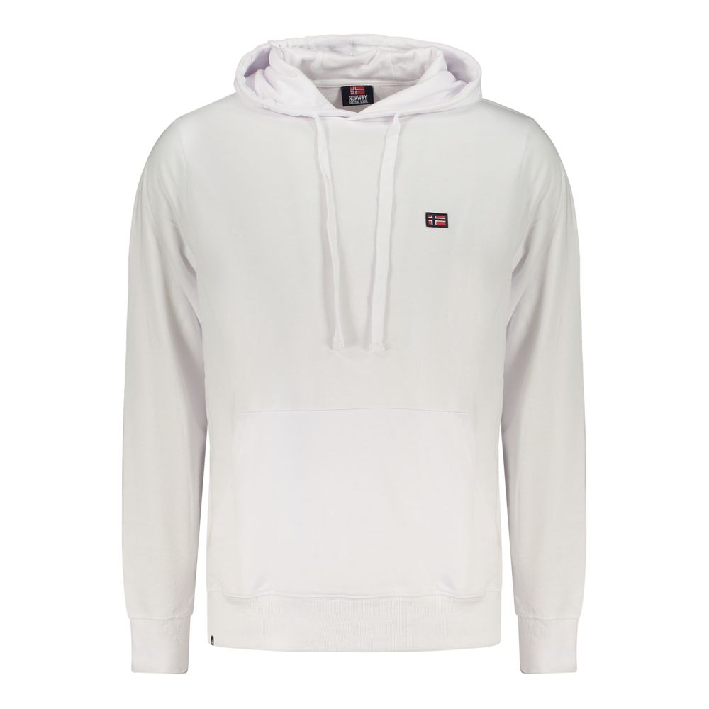 Norway 1963 Bianco Baumwolle Herren Sweatshirt