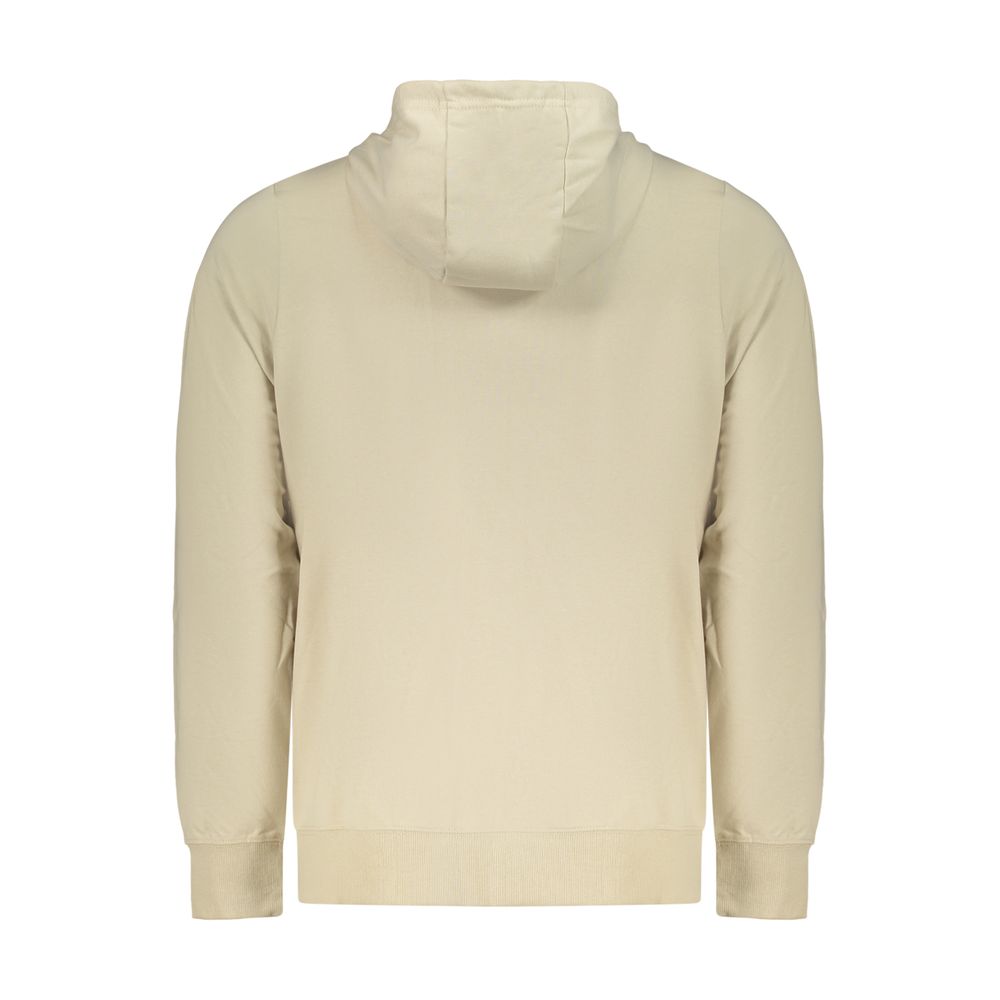 Norwegen 1963 Beige Baumwolle Herren Kapuzenpullover