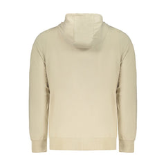 Norwegen 1963 Beige Baumwolle Herren Kapuzenpullover