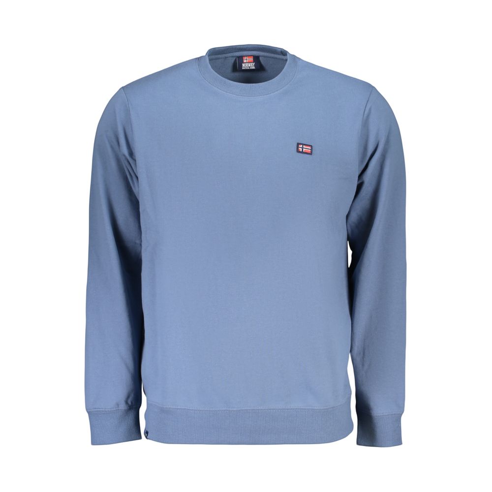 Norwegen 1963 Verde Baumwoll-Herren-Kapuzenpullover