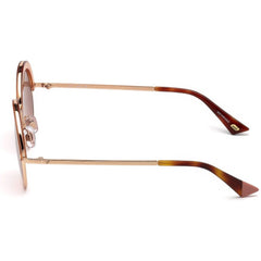 WEB EYEWEAR Goldene Sonnenbrille aus Metall