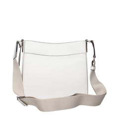 Michael Kors Witte Leren Schoudertas