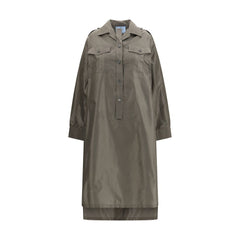 Prada Bicolor Zijden Casual Jurk