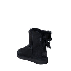 UGG Zwart Suède Leren Enkellaarsjes