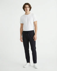 Peserico Navy Blue Wool Casual Pants