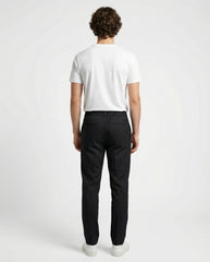 Peserico Navy Blue Wool Casual Pants
