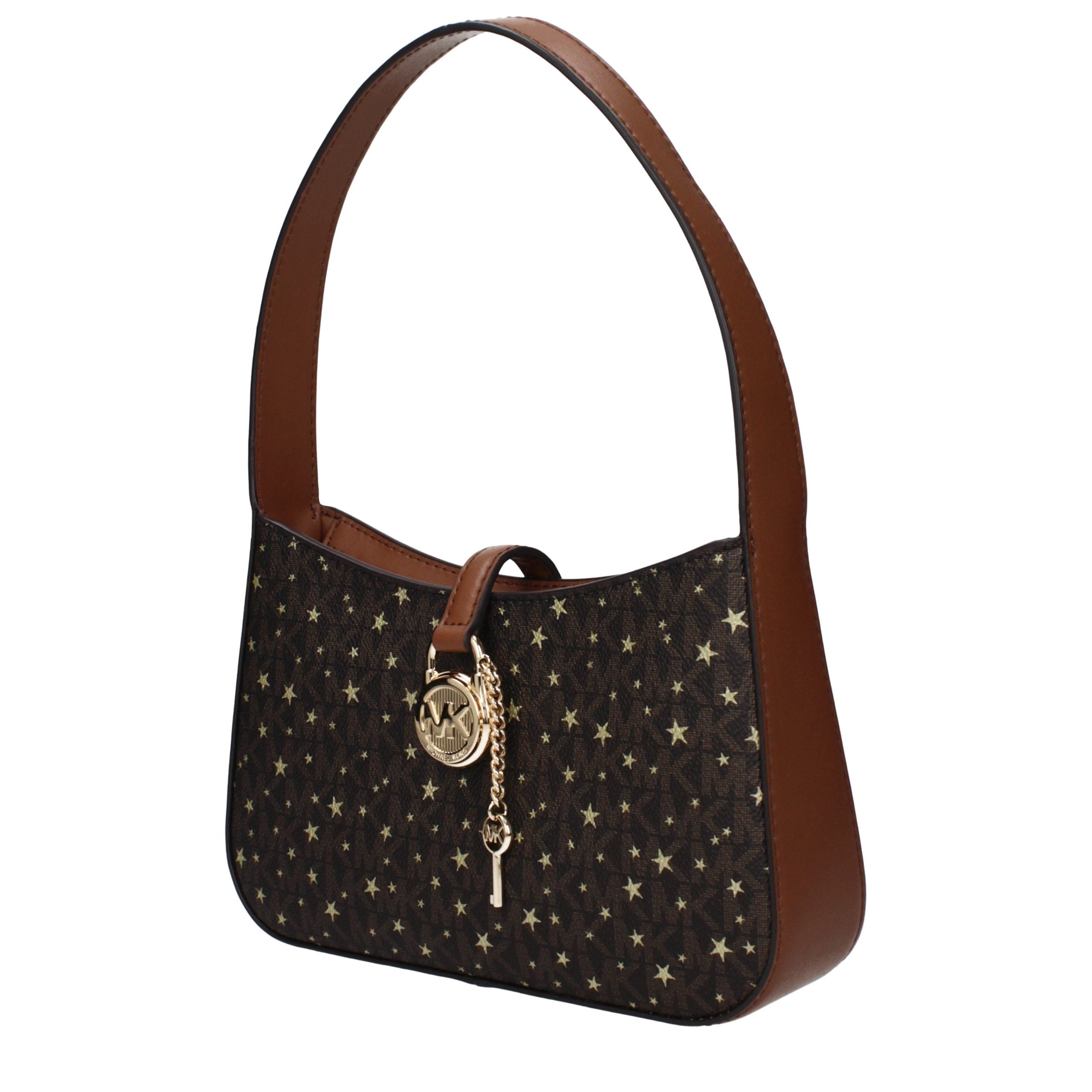 Michael Kors Handtasche aus braunem Stoff