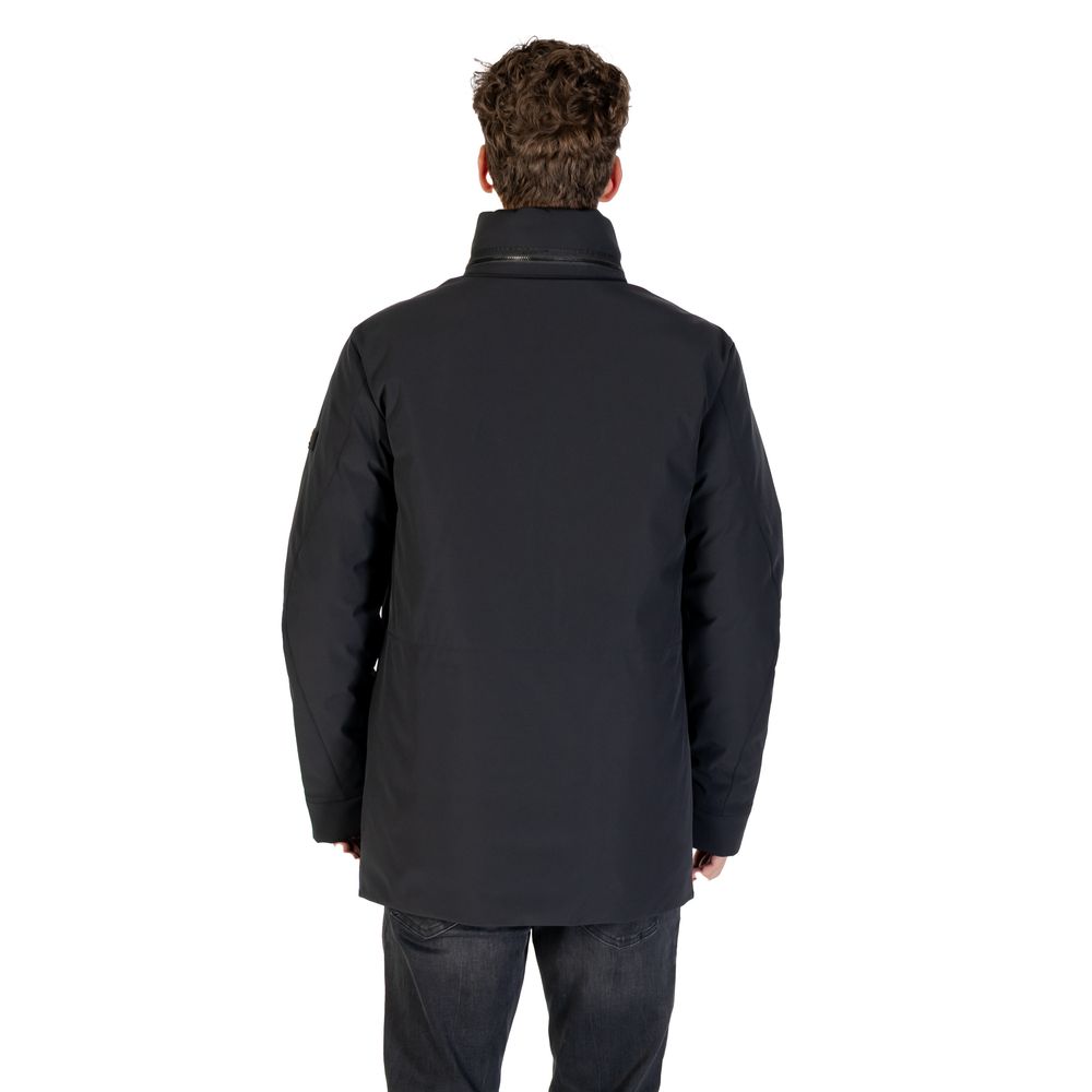 Peuterey Parka aus schwarzem Polyester