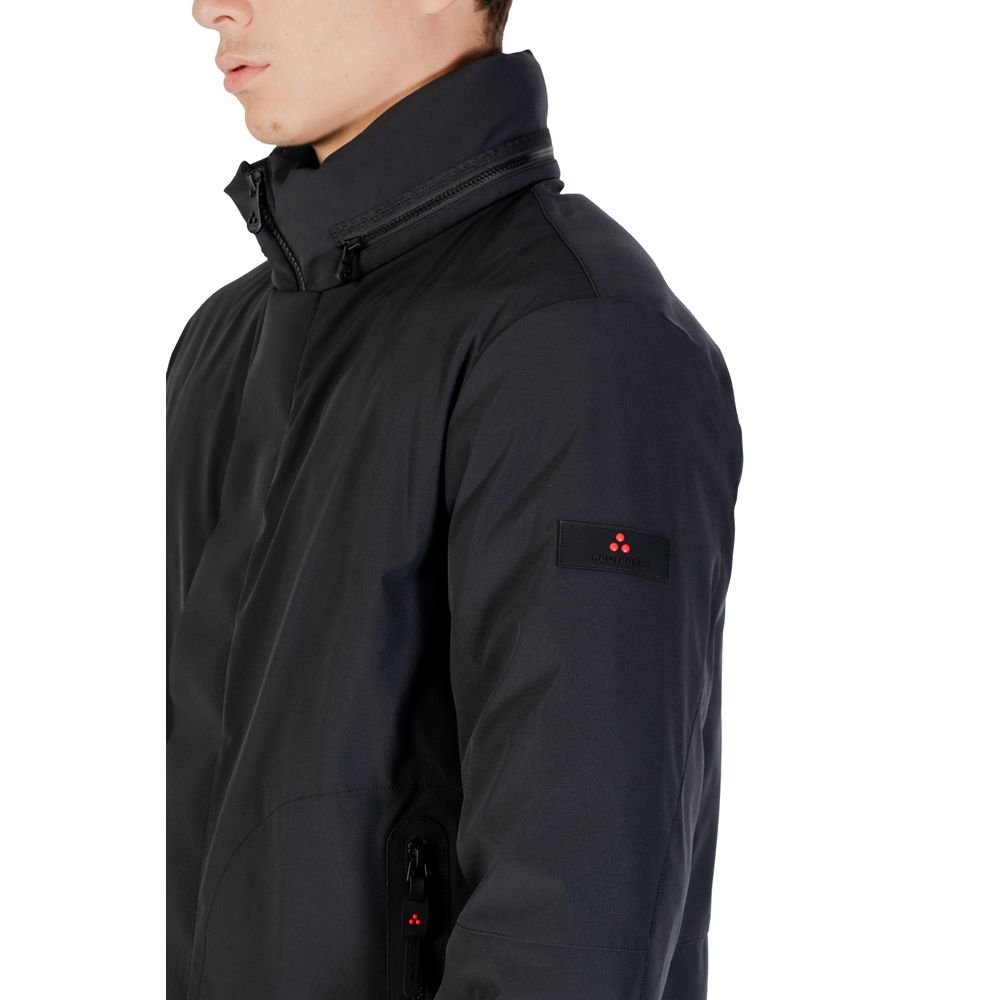 Peuterey Parka aus schwarzem Polyester