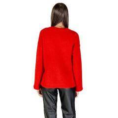 Nur Mehrfarben-Marabou-Sweatshirt