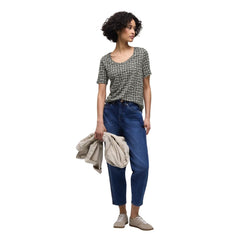 Street One Schwarzes Modal T-Shirt