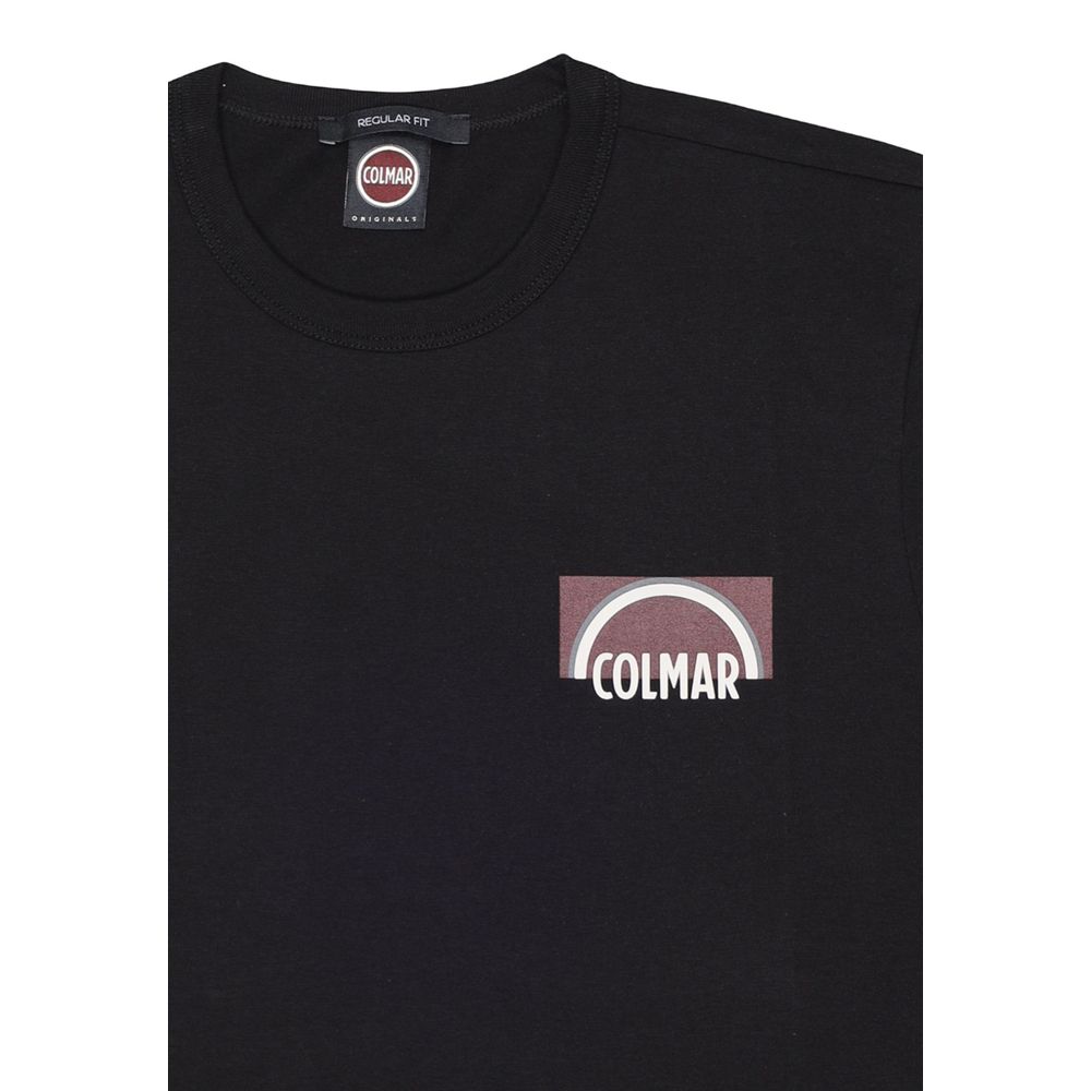 Colmar Originals Schwarzes Baumwoll-T-Shirt