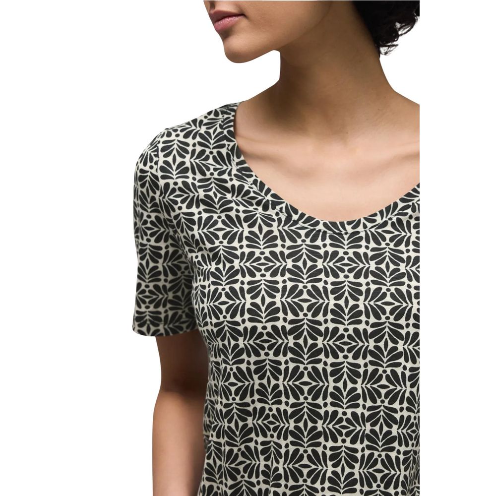 Street One Schwarzes Modal T-Shirt