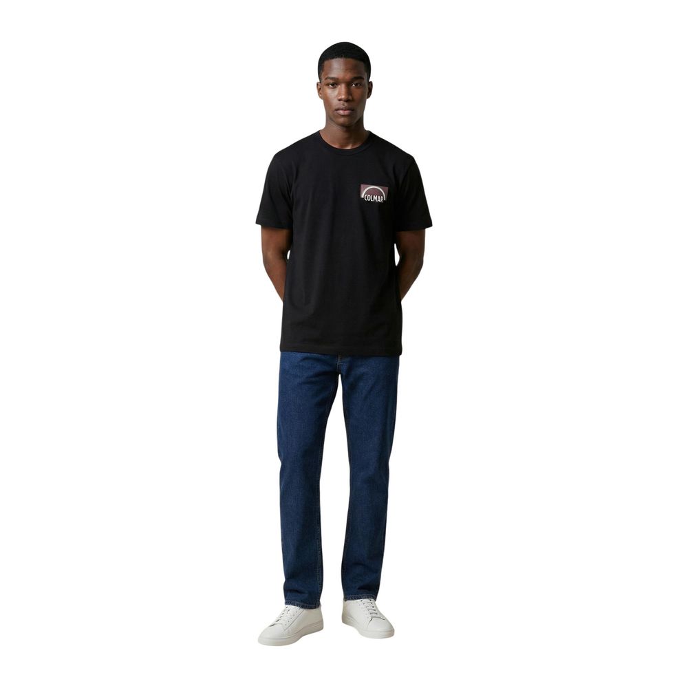 Colmar Originals Schwarzes Baumwoll-T-Shirt