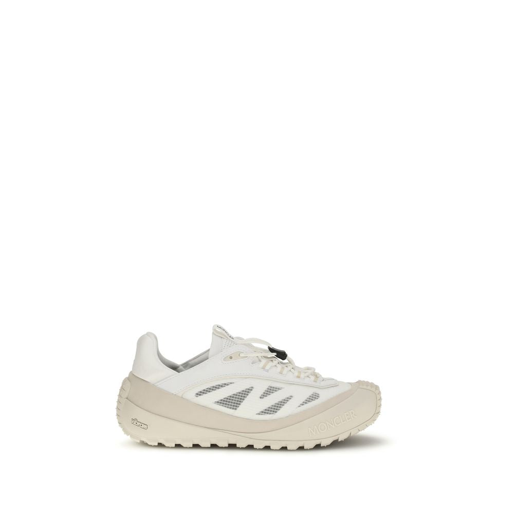 Moncler Witte Polyester Sportieve Sneakers