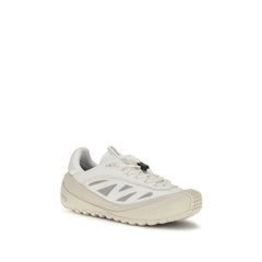 Moncler Witte Polyester Sportieve Sneakers