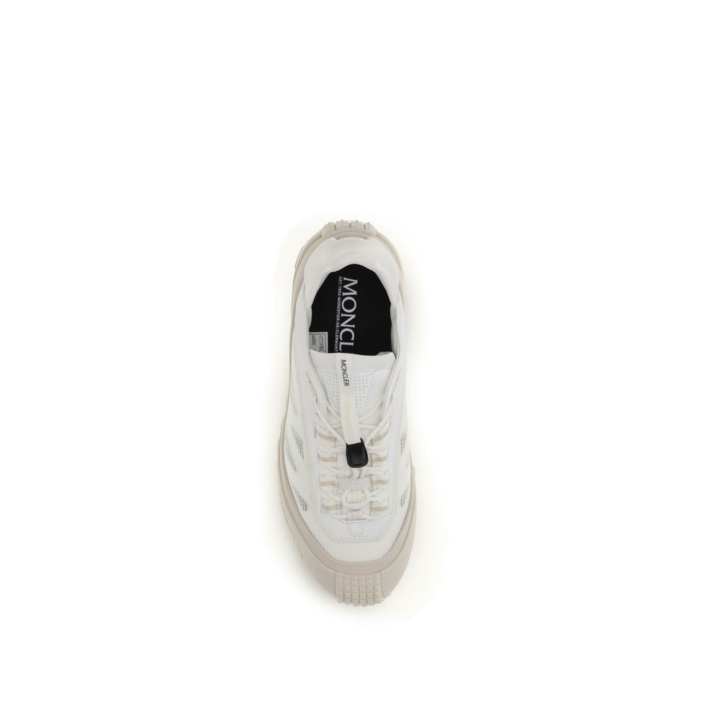 Moncler Witte Polyester Sportieve Sneakers