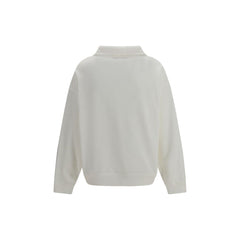 Brunello Cucinelli Wit Katoenen Sweatshirt
