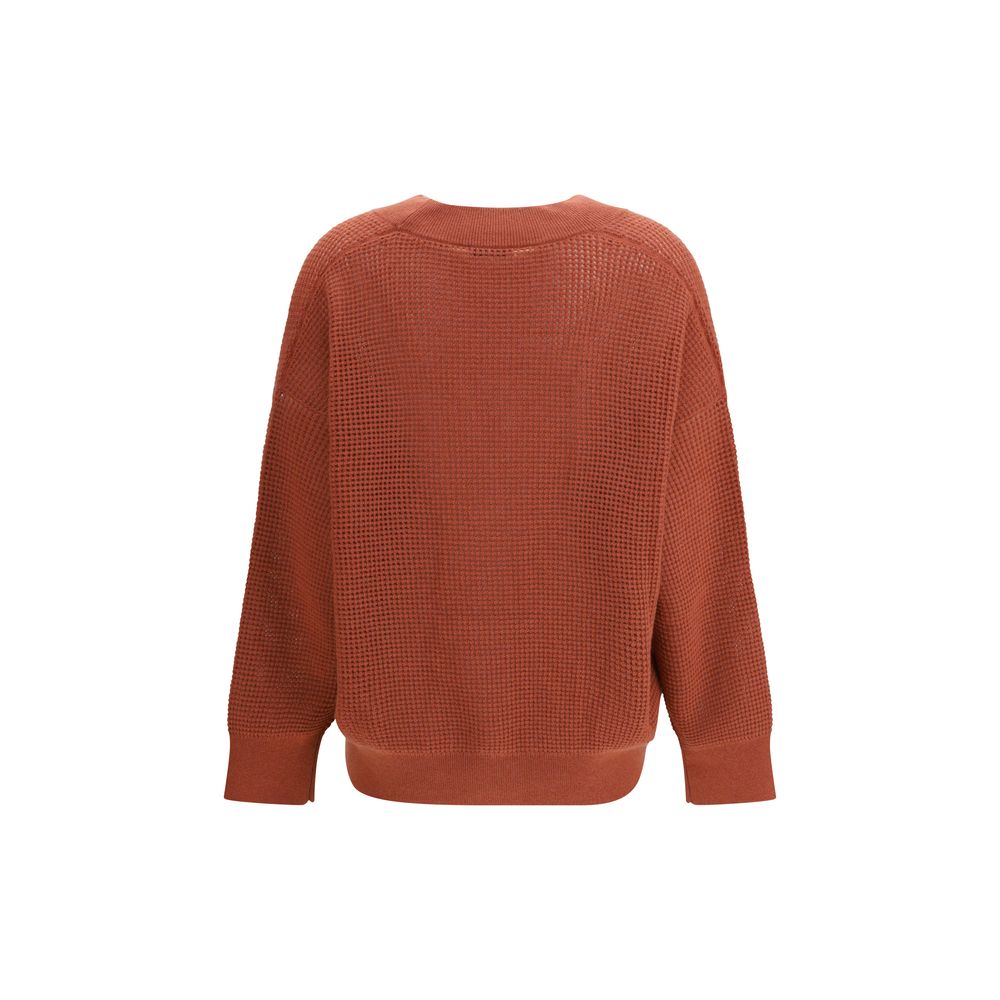 Brunello Cucinelli Oranje Kasjmier Vest