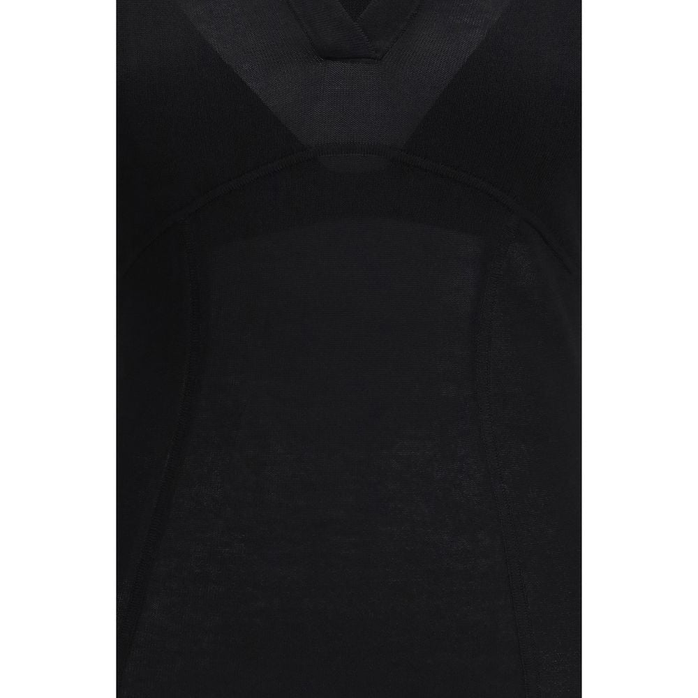 PINKO Schwarzes Viskose-Sweatshirt