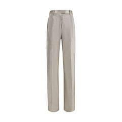 Forte_Forte Silver Polyester Casual Pants