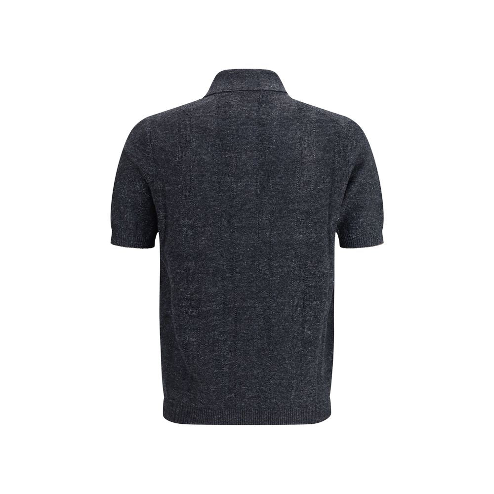 Brunello Cucinelli Grau Baumwoll-Sweatshirt