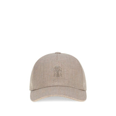 Brunello Cucinelli Beige Linnen Pet (Baseballpet)