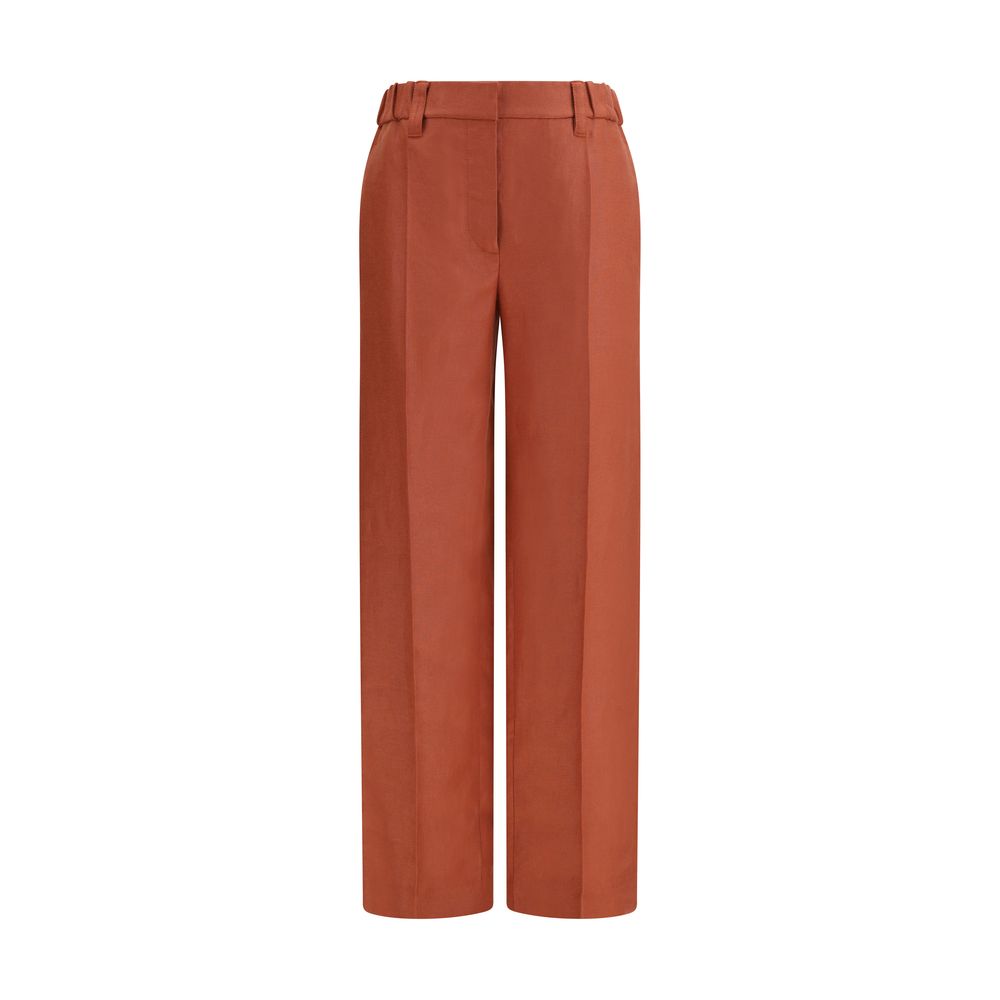 Brunello Cucinelli Leinenhose im Multicolor-Design