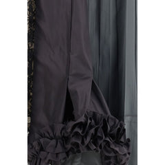 Prada Multicolor Silk Midi Skirt
