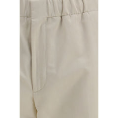 Lardini Beige Freizeithose aus Baumwolle