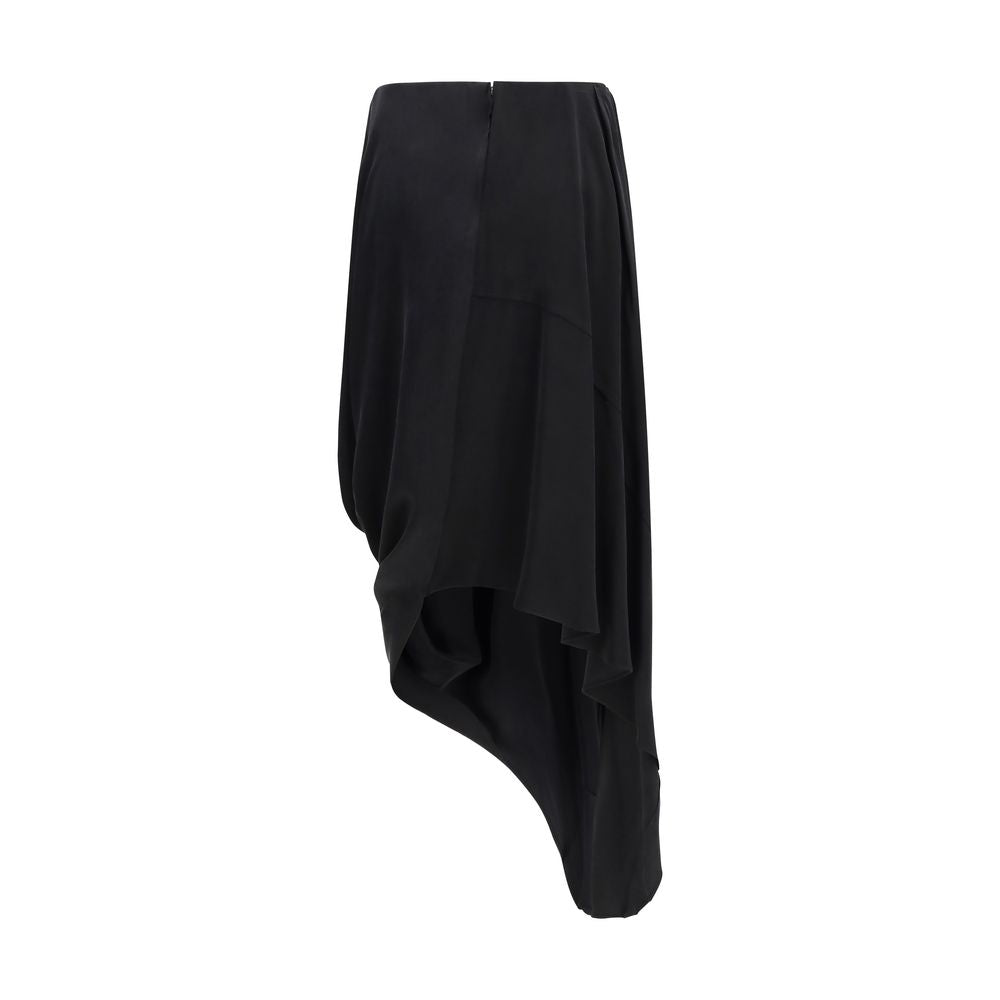 Maison Margiela Midi-rok van zwart koper