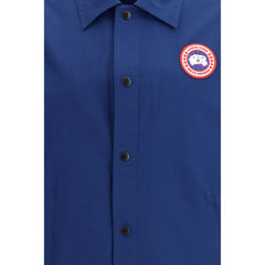 Canada Goose Blauwe Katoenen Jas