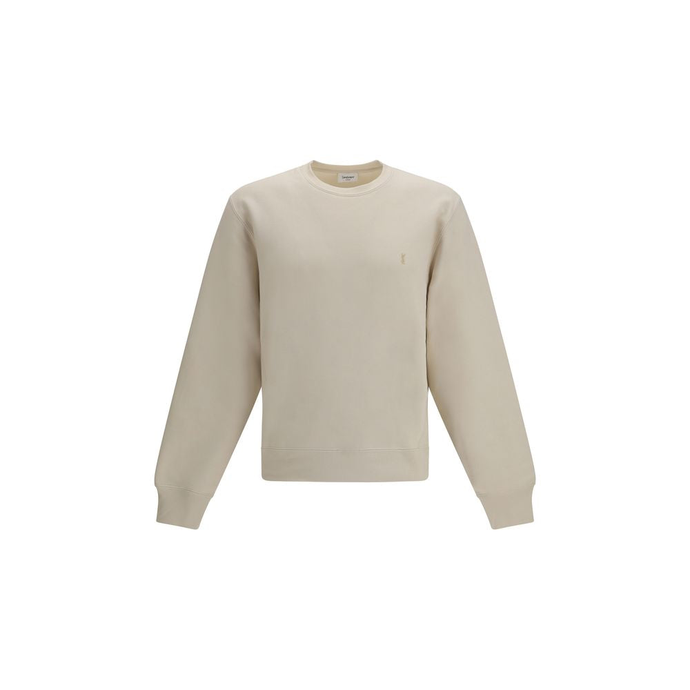 Saint Laurent beiges Baumwoll-Sweatshirt