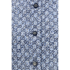 Gucci Ärmellose Jacke aus blauer Baumwolle