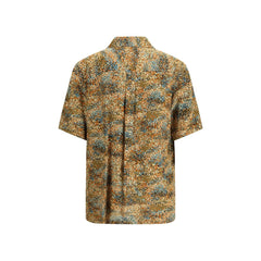 Saint Laurent Veelkleurig Viscose Patroonoverhemd