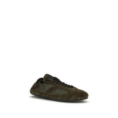 Proenza Schouler Bicolor Kalfsleer Bos Taurus Lage Sneakers