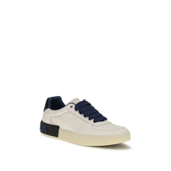 Dolce & Gabbana Multicolor Kalbsleder Bos Taurus Low Top Sneakers