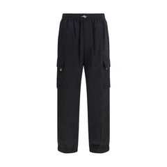 Fendi Black Polyamide Cargo Pants