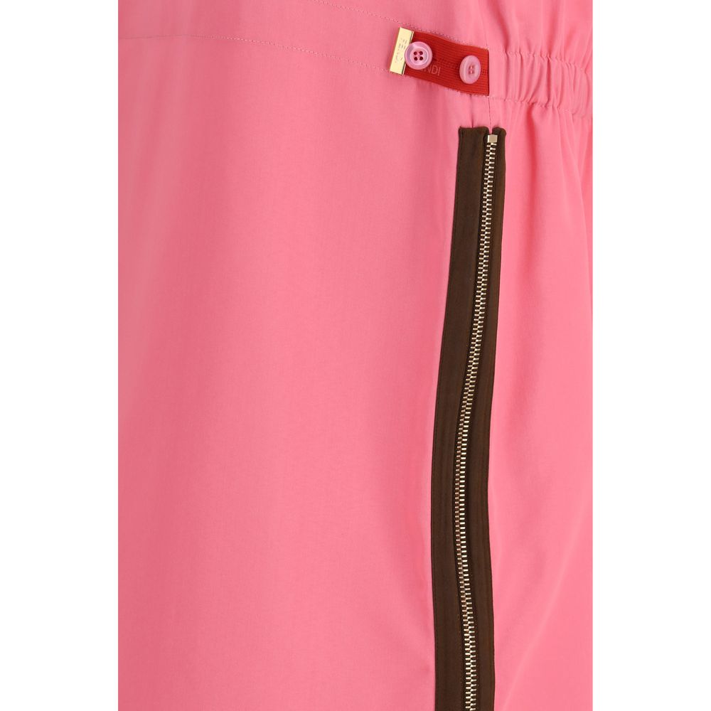 Fendi Midirock aus mehrfarbiger Viskose
