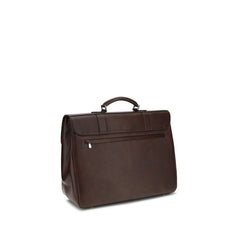 Brunello Cucinelli Bordeaux Kalbsleder Bos Taurus Gepäck und Reise
