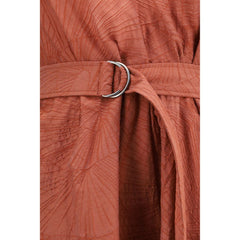 Brunello Cucinelli Veelkleurige Katoenen Casual Jurk