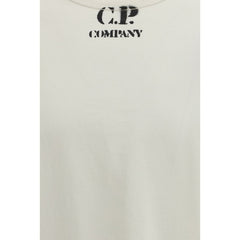 C.P. Company White Cotton T-Shirt