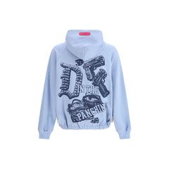 PDF Channel Blauwe Katoenen Sweatshirt