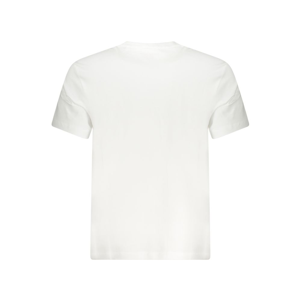 Guess Jeans Bianco Baumwolle Herren T-Shirt