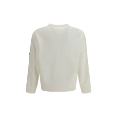 C.P. Company Weißes Baumwoll-Sweatshirt