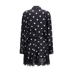 Max Mara Black Silk Casual Dress