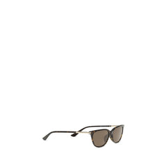 Alexander McQueen Bruine Acetaat Zonnebril