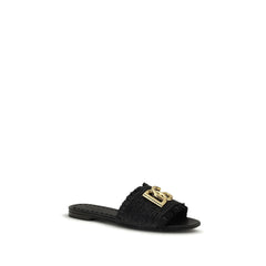 Dolce & Gabbana Beige Viscose Sandals