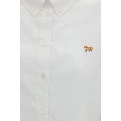 Maison Kitsuné White Cotton Blouse